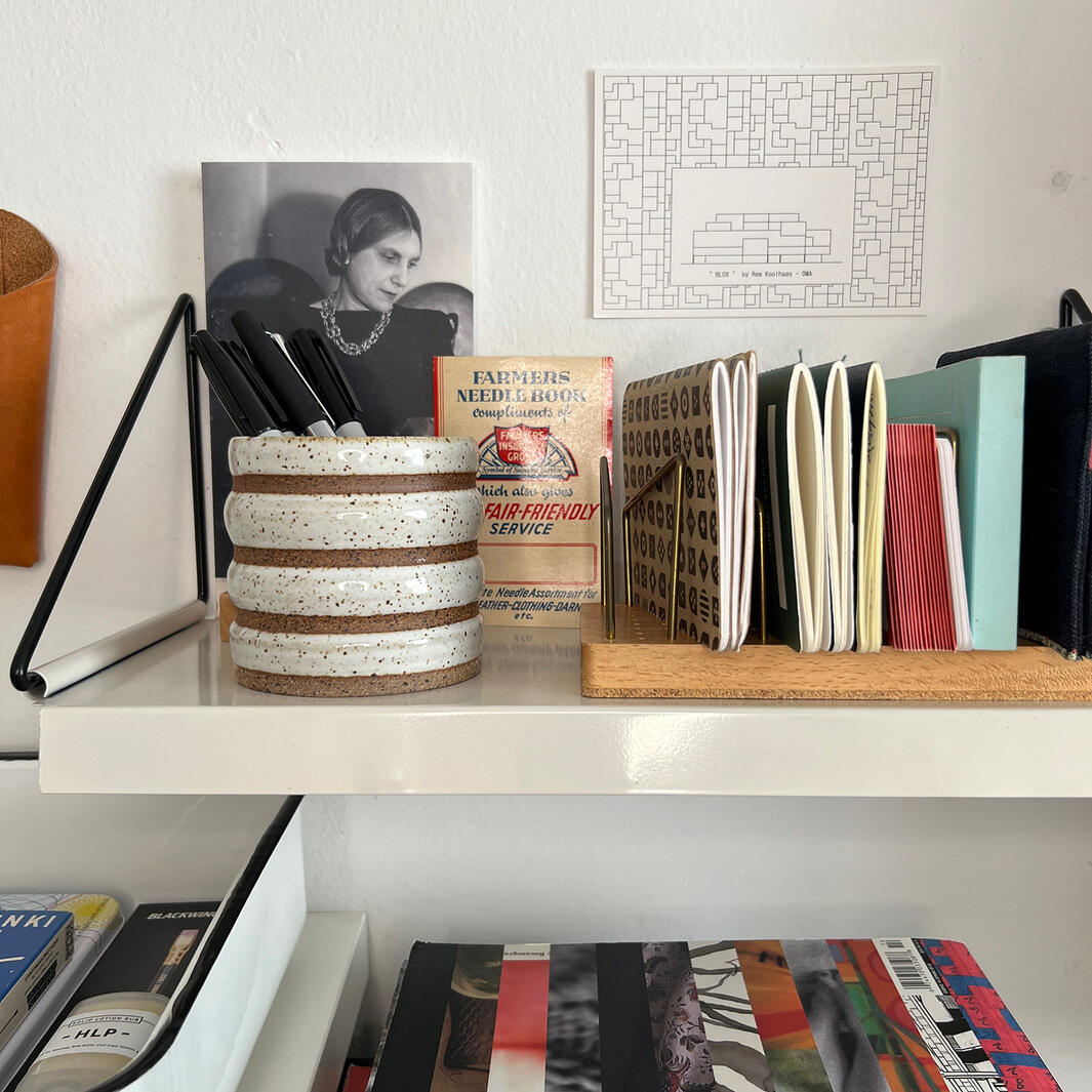Striped Pencil Cup